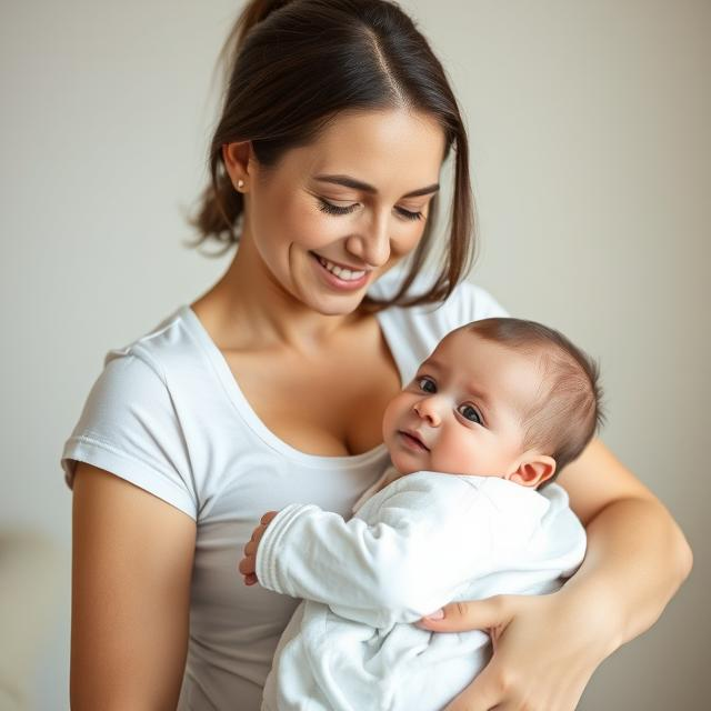 Tushbaby founder with baby